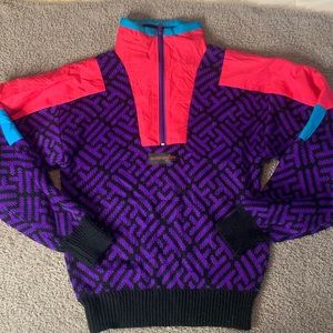 Edelweiss vintage kids skiwear sweater